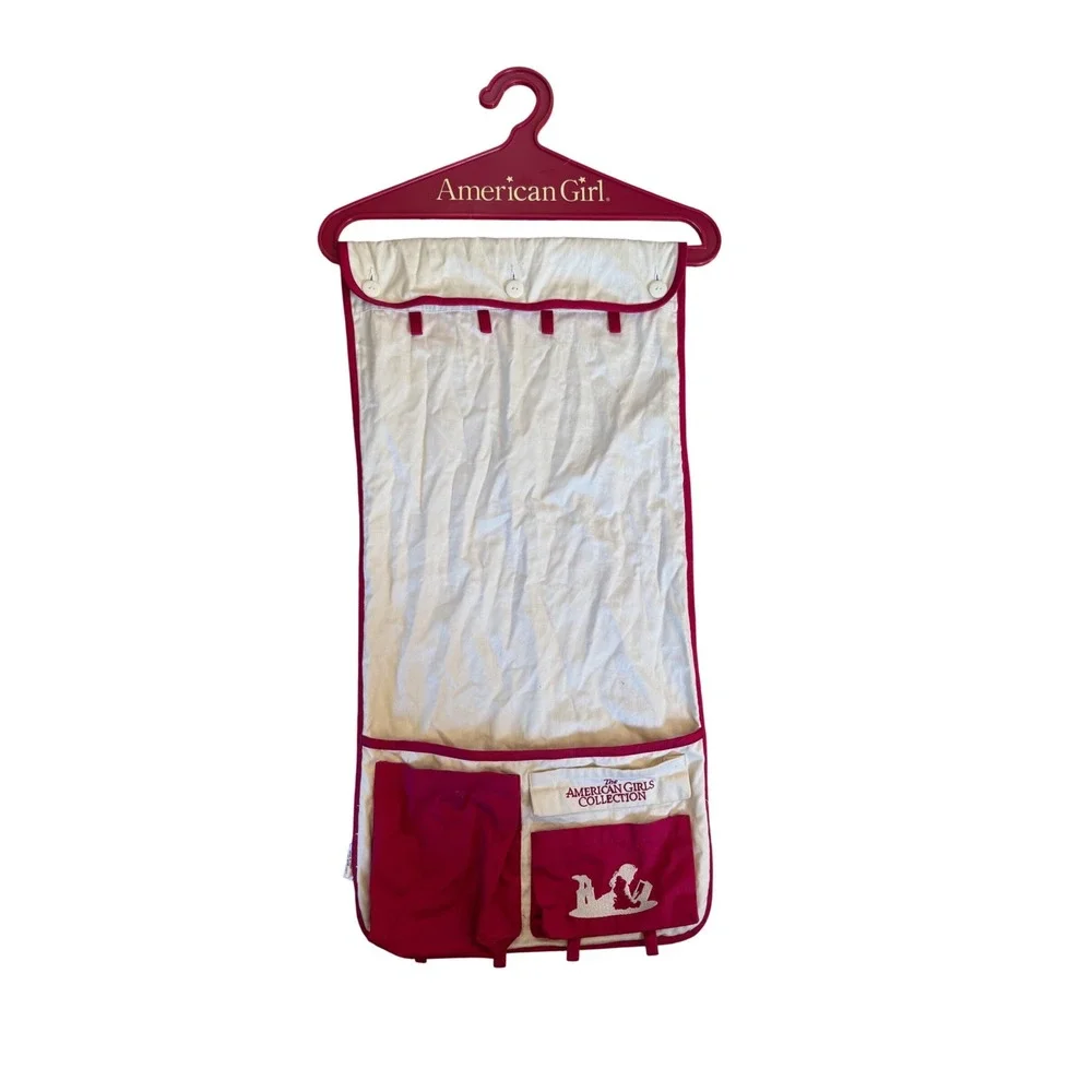 American Girl retired closet hanging caddy organizer